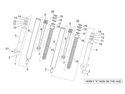 Πιρούνι Kaifa - Καλάμια, μπουκάλες